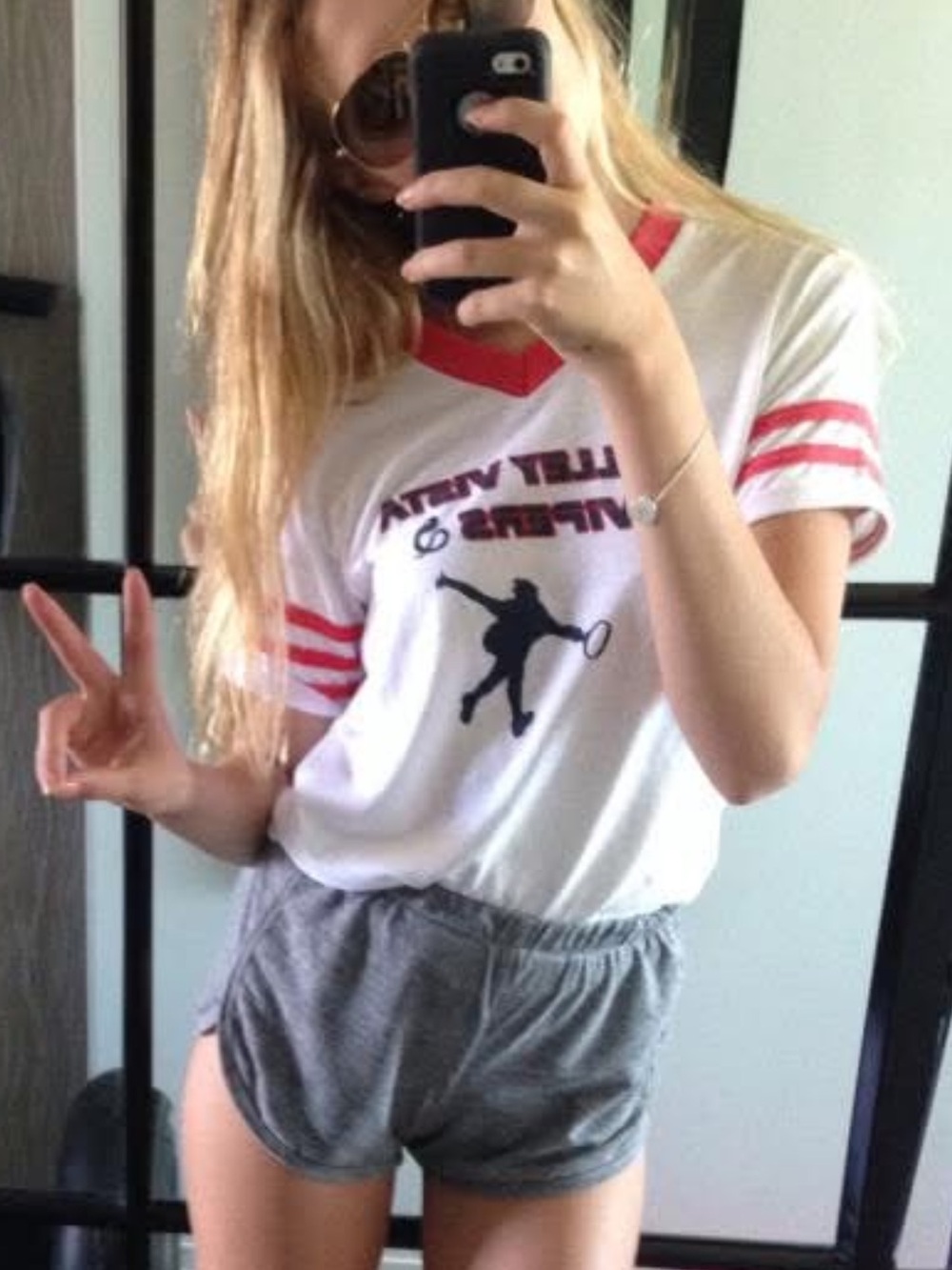 Brandy Melville Grey Salt & Pepper Dolphin Lounge Shorts – Size Small